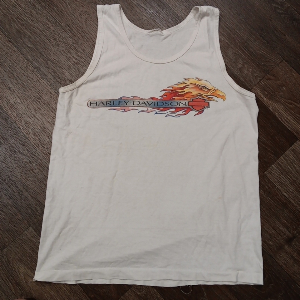 vintage Harley-Davidson Men's shirt sleeveless alaska 1995
